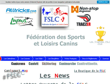 Tablet Screenshot of fslc-canicross.net